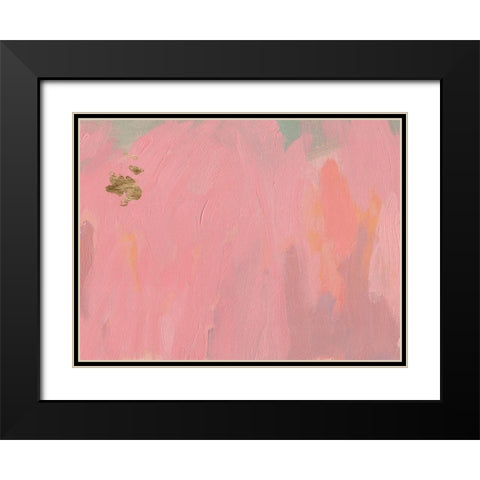 Cherry Horizon II Black Modern Wood Framed Art Print with Double Matting by Green, Jacob