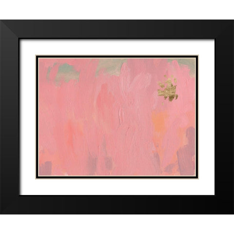 Cherry Horizon III Black Modern Wood Framed Art Print with Double Matting by Green, Jacob