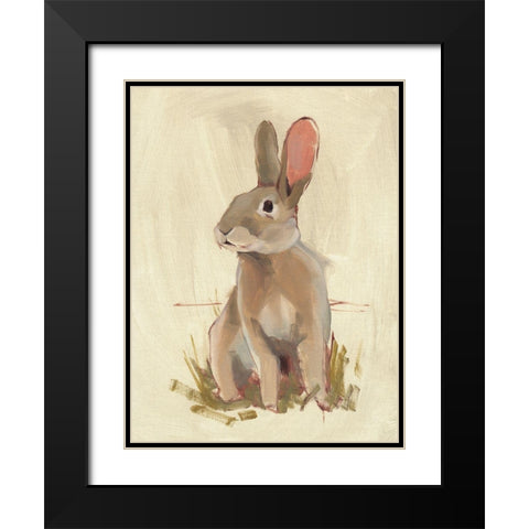 A Sign of Spring II Black Modern Wood Framed Art Print with Double Matting by Green, Jacob
