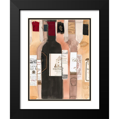 Private Collection I Black Modern Wood Framed Art Print with Double Matting by Dixon, Samuel
