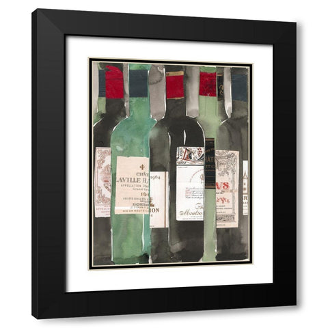 Private Collection IV Black Modern Wood Framed Art Print with Double Matting by Dixon, Samuel