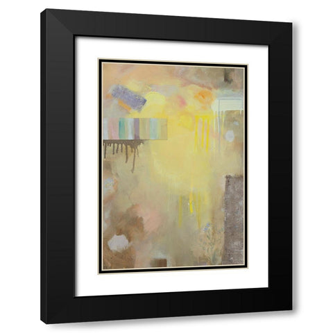 Collected Things I Black Modern Wood Framed Art Print with Double Matting by Iafrate, Sandra