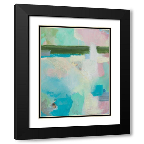 Landscape Dreams II Black Modern Wood Framed Art Print with Double Matting by Iafrate, Sandra