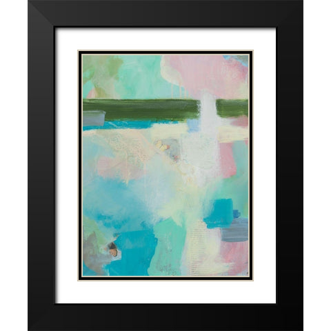 Landscape Dreams II Black Modern Wood Framed Art Print with Double Matting by Iafrate, Sandra