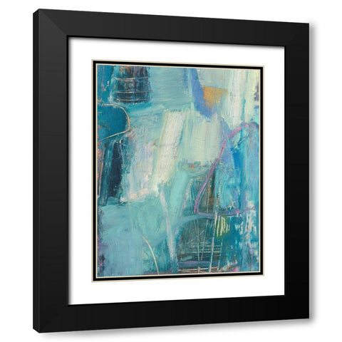 Saudar I Black Modern Wood Framed Art Print with Double Matting by Jachimiec, Sue