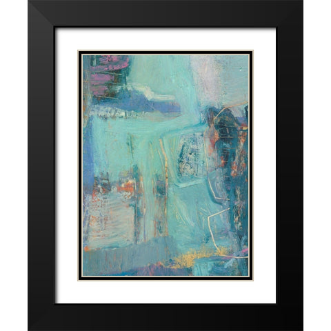 Saudar III Black Modern Wood Framed Art Print with Double Matting by Jachimiec, Sue