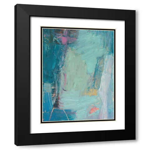 Saudar IV Black Modern Wood Framed Art Print with Double Matting by Jachimiec, Sue