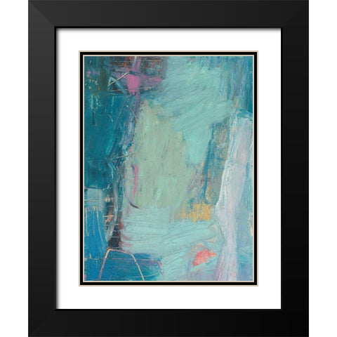 Saudar IV Black Modern Wood Framed Art Print with Double Matting by Jachimiec, Sue