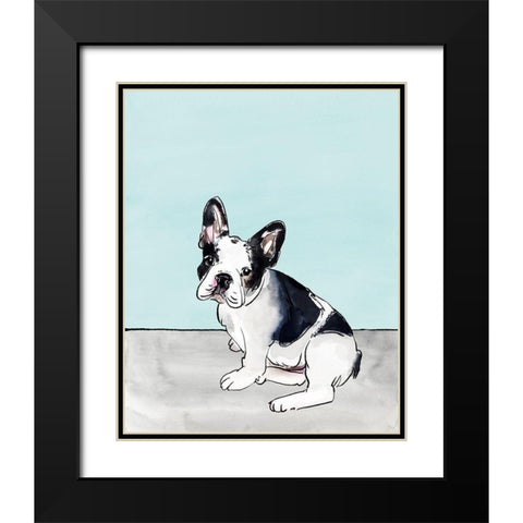 Pet Portrait III Black Modern Wood Framed Art Print with Double Matting by Warren, Annie