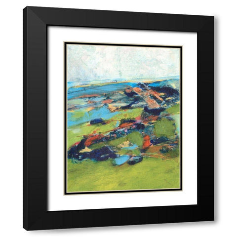 Country Road Trip I Black Modern Wood Framed Art Print with Double Matting by Fuchs, Jodi