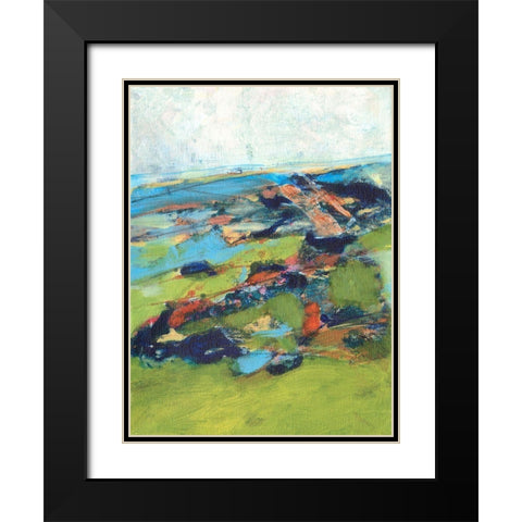 Country Road Trip I Black Modern Wood Framed Art Print with Double Matting by Fuchs, Jodi