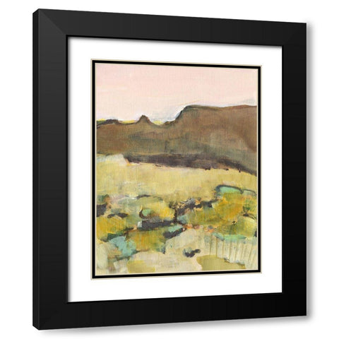 Desert Road Trip II Black Modern Wood Framed Art Print with Double Matting by Fuchs, Jodi