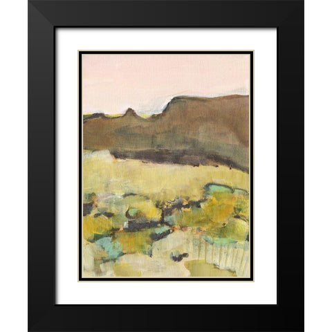 Desert Road Trip II Black Modern Wood Framed Art Print with Double Matting by Fuchs, Jodi