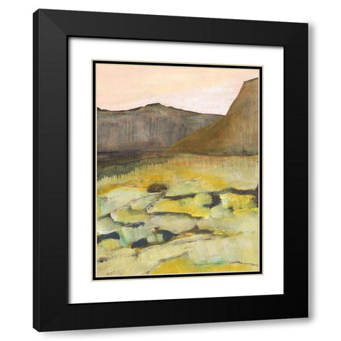 Desert Road Trip III Black Modern Wood Framed Art Print with Double Matting by Fuchs, Jodi