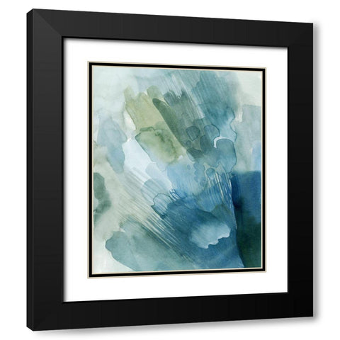 River Gleam II Black Modern Wood Framed Art Print with Double Matting by Popp, Grace