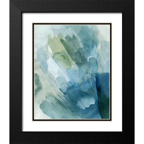 River Gleam II Black Modern Wood Framed Art Print with Double Matting by Popp, Grace