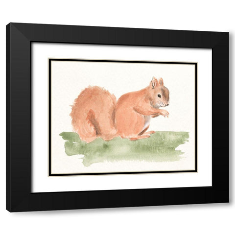 Forest Resident II Black Modern Wood Framed Art Print with Double Matting by Moore, Regina