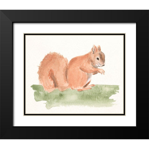 Forest Resident II Black Modern Wood Framed Art Print with Double Matting by Moore, Regina