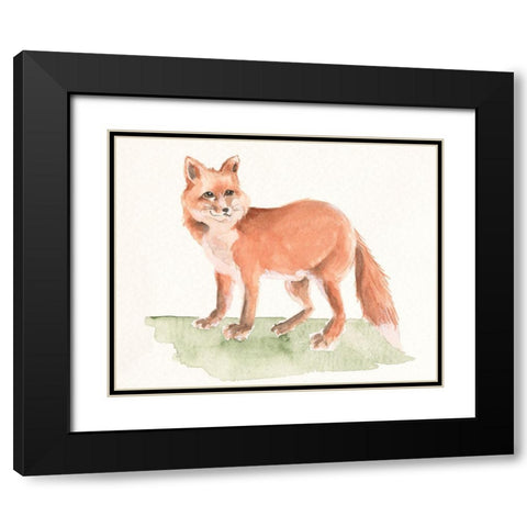 Forest Resident IV Black Modern Wood Framed Art Print with Double Matting by Moore, Regina
