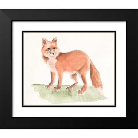 Forest Resident IV Black Modern Wood Framed Art Print with Double Matting by Moore, Regina