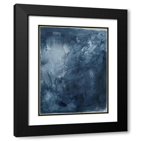 In Too Deep I Black Modern Wood Framed Art Print with Double Matting by Vess, June Erica