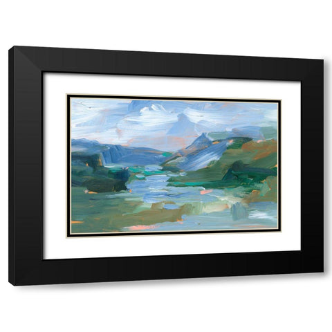 Painters Composition Study VI Black Modern Wood Framed Art Print with Double Matting by Harper, Ethan