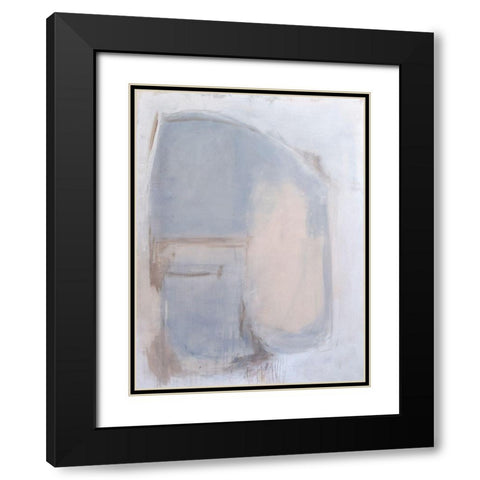 Neutral Dreamers Black Modern Wood Framed Art Print with Double Matting by Ashley, Erin