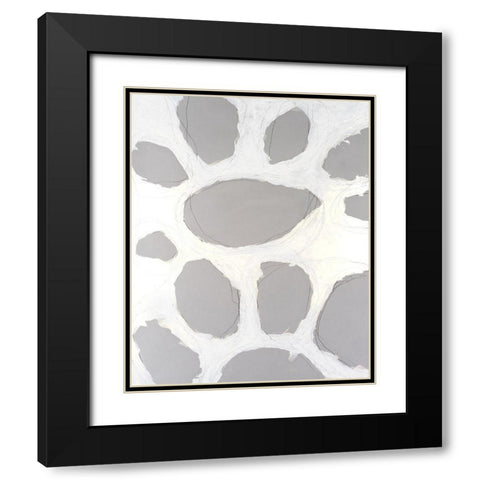 Sublunar I Black Modern Wood Framed Art Print with Double Matting by Willett, Michael