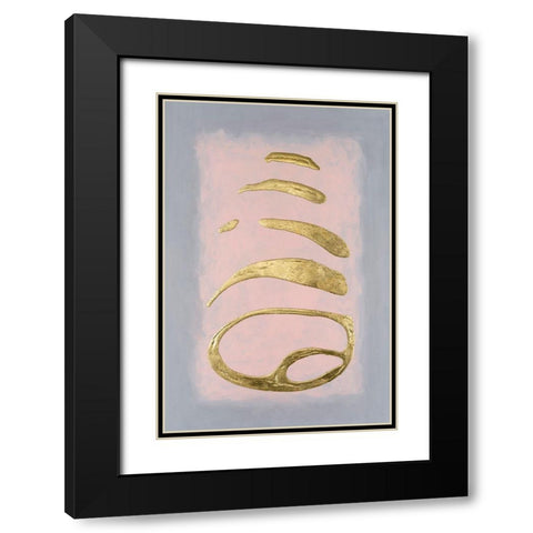 Altocumulus I Black Modern Wood Framed Art Print with Double Matting by Willett, Michael
