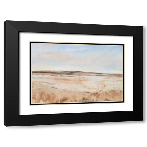 Drylands II Black Modern Wood Framed Art Print with Double Matting by OToole, Tim