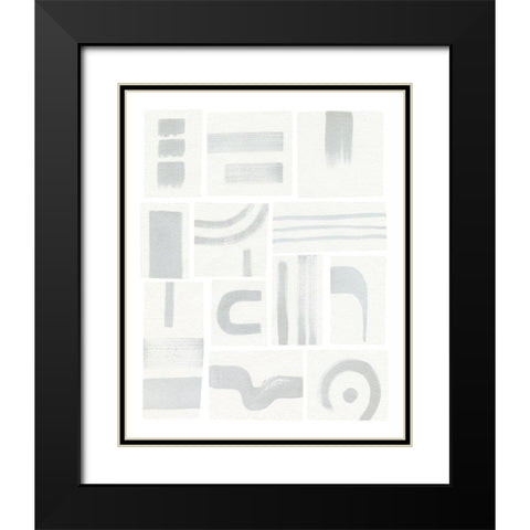 Modern Marks IV Black Modern Wood Framed Art Print with Double Matting by Popp, Grace