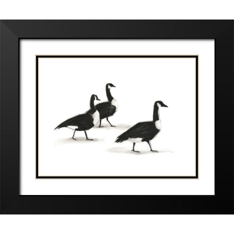 European Farm Collection XI Black Modern Wood Framed Art Print with Double Matting by Harper, Ethan