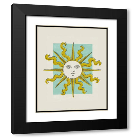 Sacred Symbols II Black Modern Wood Framed Art Print with Double Matting by Popp, Grace