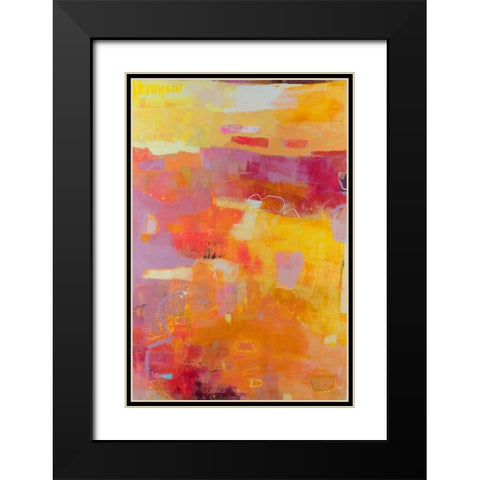 Viv II Black Modern Wood Framed Art Print with Double Matting by Jachimiec, Sue