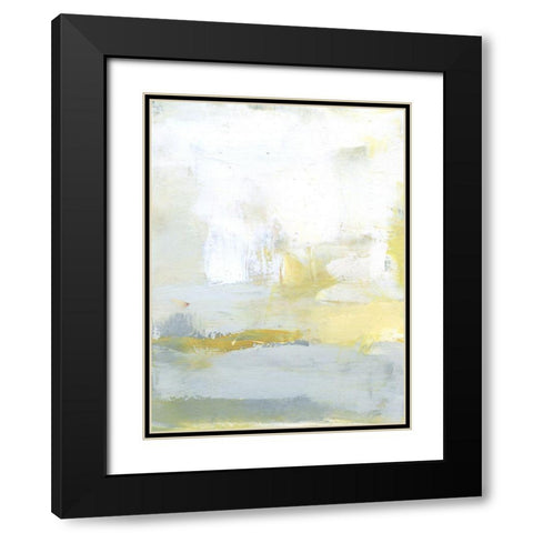 Leen III Black Modern Wood Framed Art Print with Double Matting by Jachimiec, Sue