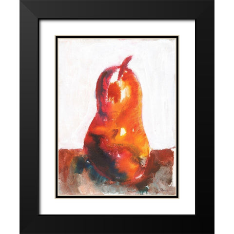 Optimistic II Black Modern Wood Framed Art Print with Double Matting by Combs, Joyce