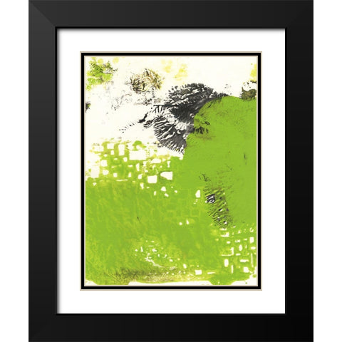 Peeking Through I Black Modern Wood Framed Art Print with Double Matting by Combs, Joyce