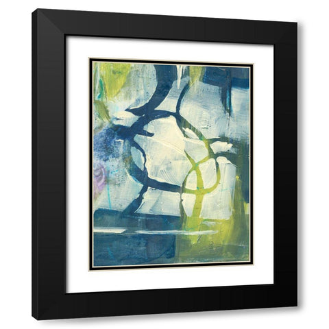 Enchanted Dreams VI Black Modern Wood Framed Art Print with Double Matting by Combs, Joyce