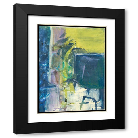 Enchanted Dreams VII Black Modern Wood Framed Art Print with Double Matting by Combs, Joyce