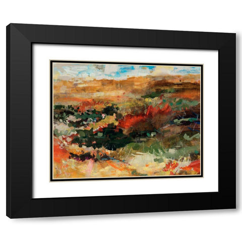 Out in Nature Black Modern Wood Framed Art Print with Double Matting by Maas, Jodi