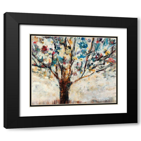Standing Tall Black Modern Wood Framed Art Print with Double Matting by Maas, Jodi