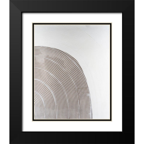 UA Slow Going IV Black Modern Wood Framed Art Print with Double Matting by Lam, Vanna