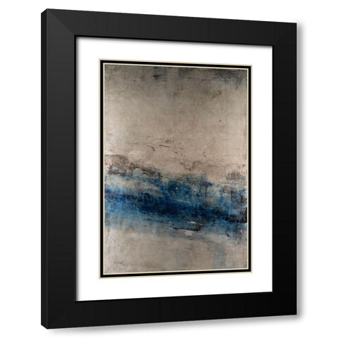 Thoughts Undone I Black Modern Wood Framed Art Print with Double Matting by OToole, Tim