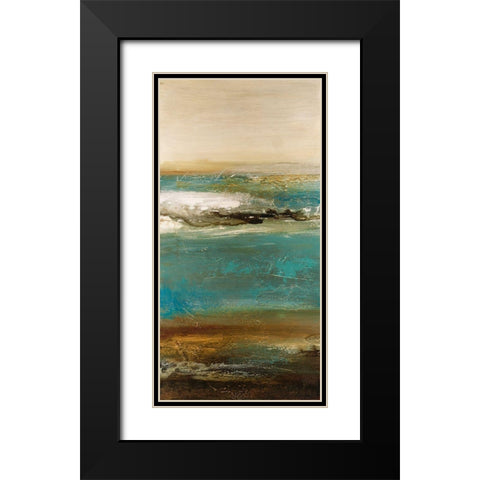 Embellished Lullaby III Black Modern Wood Framed Art Print with Double Matting by Bramma, Lila
