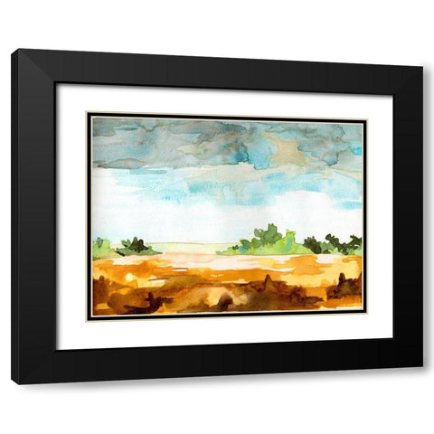 Open Skies I Black Modern Wood Framed Art Print with Double Matting by McCreery, Paul