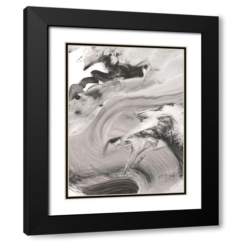 Sand Storm II Black Modern Wood Framed Art Print with Double Matting by Harper, Ethan
