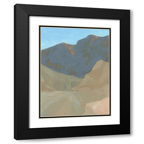 Saddle Mountain I Black Modern Wood Framed Art Print with Double Matting by Green, Jacob