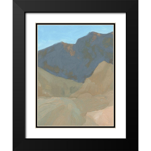 Saddle Mountain I Black Modern Wood Framed Art Print with Double Matting by Green, Jacob