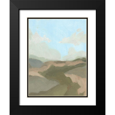 Summer Wayside IV Black Modern Wood Framed Art Print with Double Matting by Green, Jacob