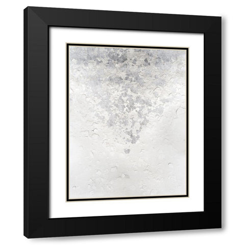 Anodized I Black Modern Wood Framed Art Print with Double Matting by Lam, Vanna